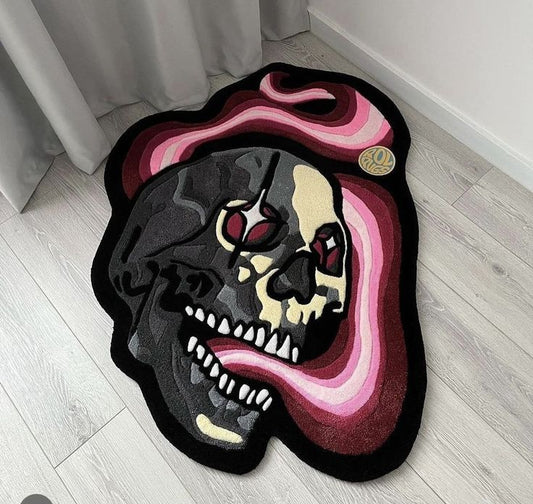 Skull rug